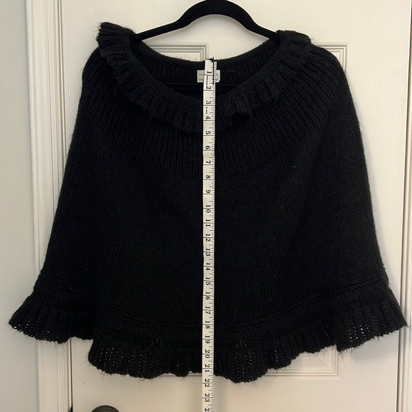 Wool Blend Poncho - Picture 5 of 7